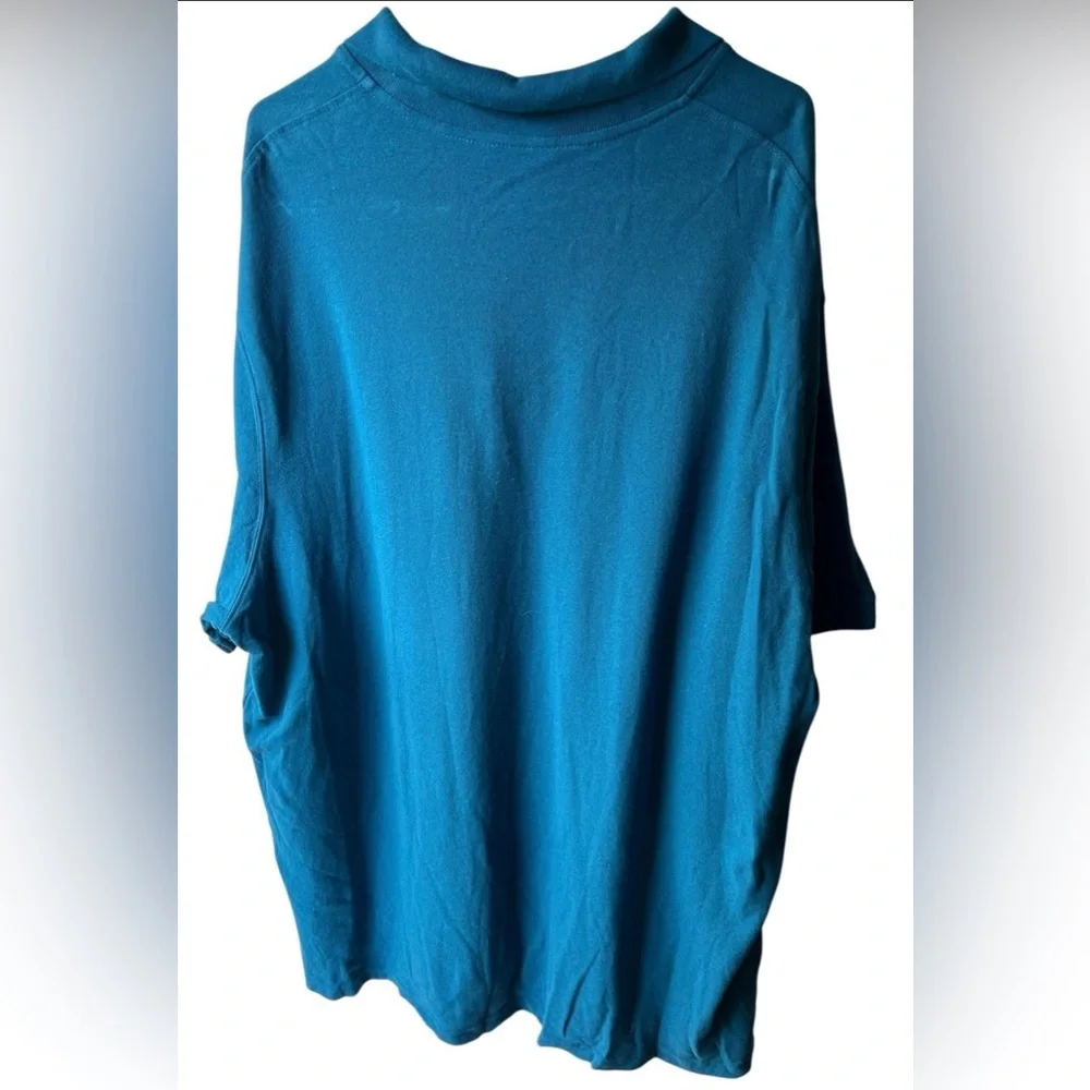 HB‎ Men’s 3XL Teal Polo Shirt 100% Cotton Casual Classic Fit